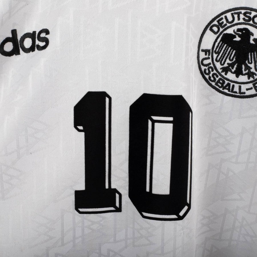 Germany Adidas Home Shirt Matthäus 10 1994