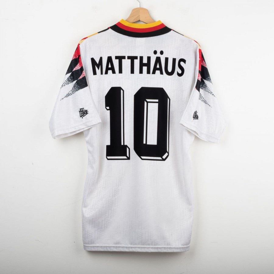 Germany Adidas Home Shirt Matthäus 10 1994