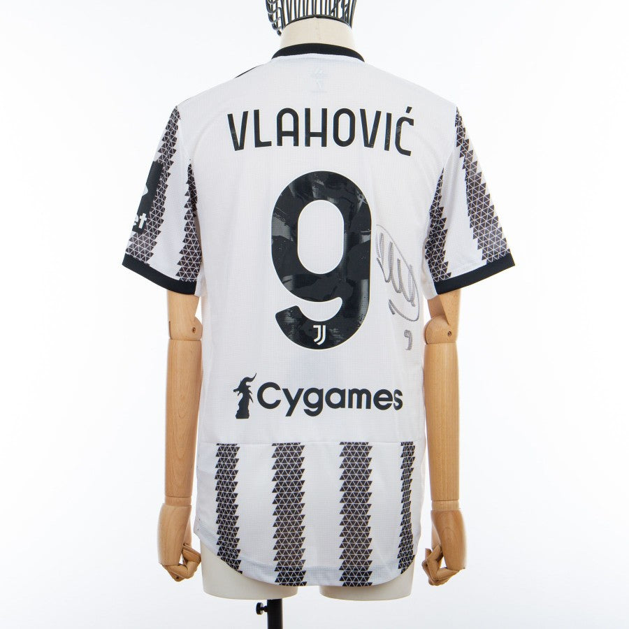 maglia home juventus adidas vlahović 9 2022/2023 autografata by ADIDAS - Home