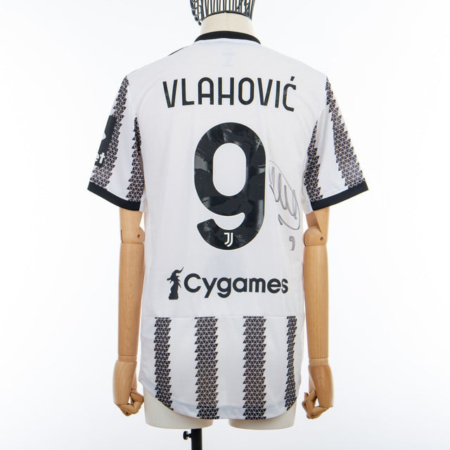 maglia home juventus adidas vlahović 9 2022/2023 autografata by ADIDAS - Home