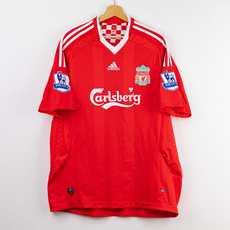 Maglia Home Liverpool Adidas Gerrard 8 2009/2010 by ADIDAS - Home (2)