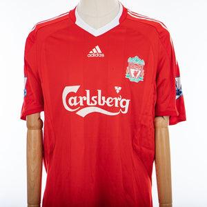 maglia home liverpool dossena 2 2008/2009 by ADIDAS - Home (9)