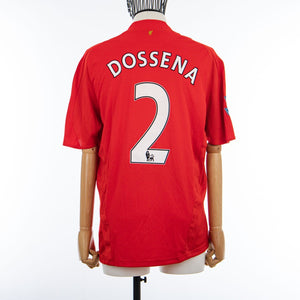 maglia home liverpool dossena 2 2008/2009 by ADIDAS - Home