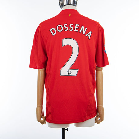 maglia home liverpool dossena 2 2008/2009 by ADIDAS - Home