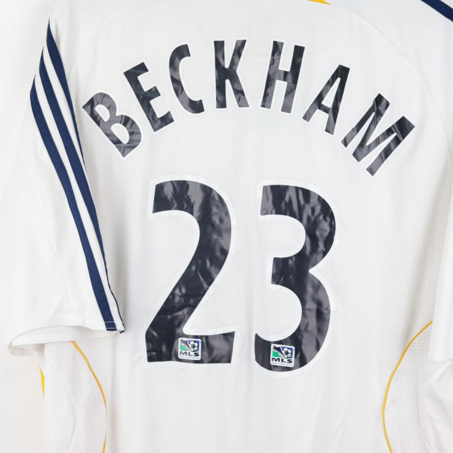 Maglia Home Los Angeles Galaxy Beckham 23 2007/2008 by ADIDAS - Home (5)