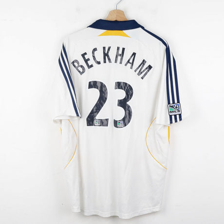Maglia Home Los Angeles Galaxy Beckham 23 2007/2008 by ADIDAS - Home
