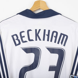 Maglia Home Los Angeles Galaxy Beckham 23 2008/2009 by ADIDAS - Home (4)
