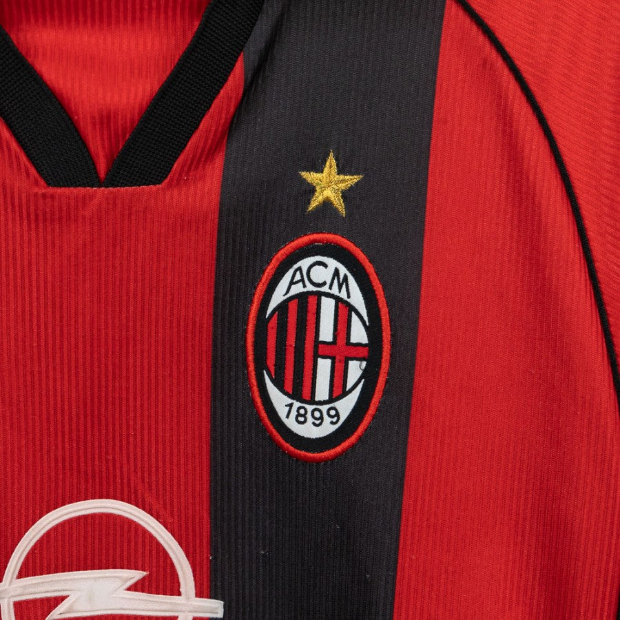 Maillot de football vintage domicile Milan AC N°10 BOBAN 1998-1999 3701341460092