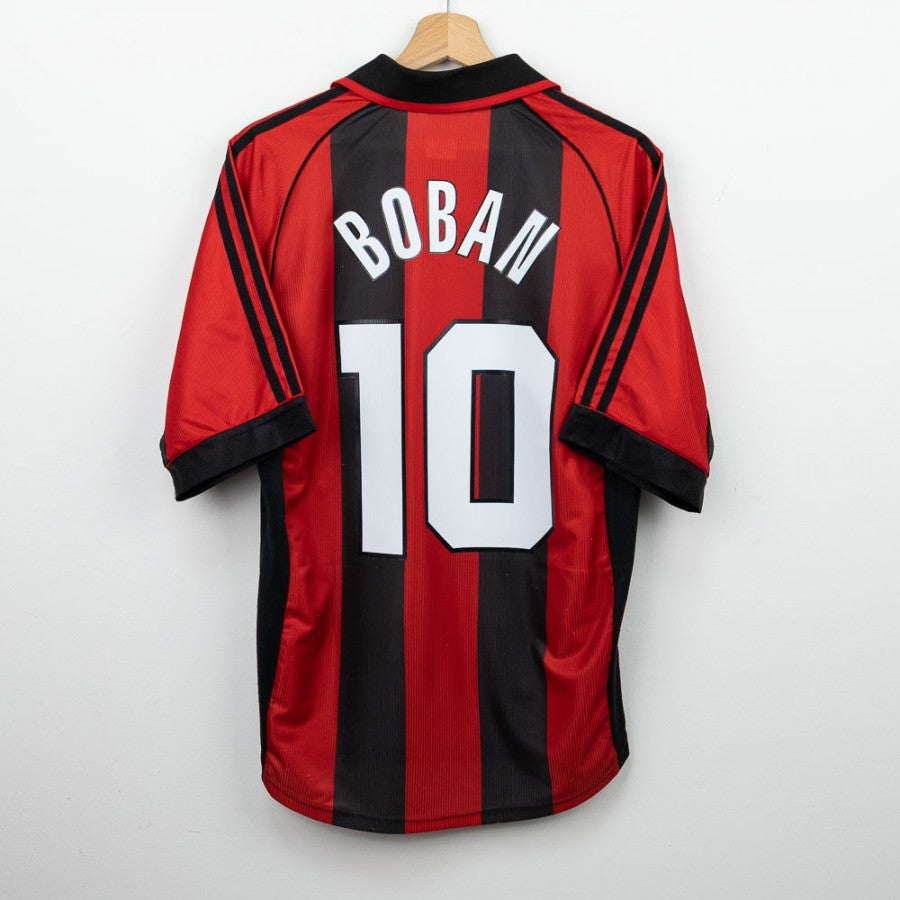 Maillot de football vintage domicile Milan AC N°10 BOBAN 1998-1999 | Rakuten Maillot de football vintage domicile Milan AC N°10 BOBAN 1998-1999 | Rakuten