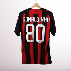 maglia home milan adidas 2008/2009 ronaldhino 80 by ADIDAS - Home
