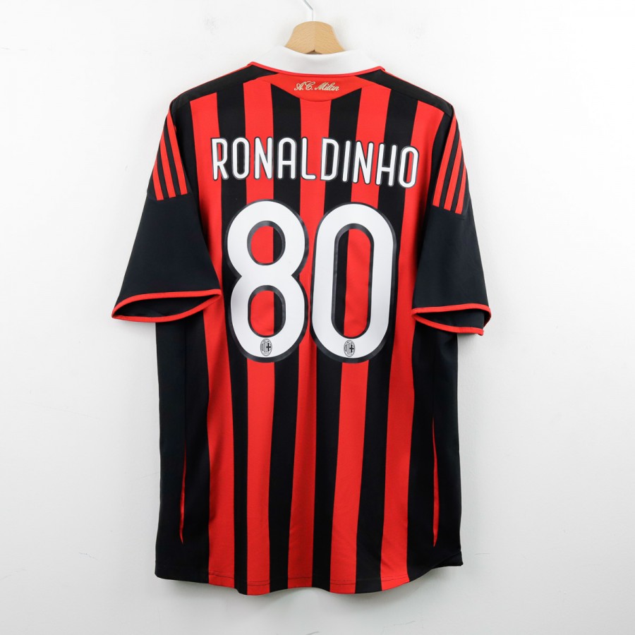 Maglia Home Milan Adidas 2008/2009 Ronaldinho 80 by ADIDAS - Home