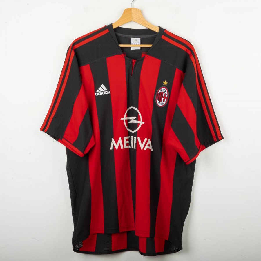 2003/2004 AC Milan Home Adidas Shirt Costacurta 19