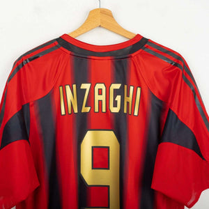 Maglia Home Milan Adidas Inzaghi 9 2004/2005 by ADIDAS - Home (4)