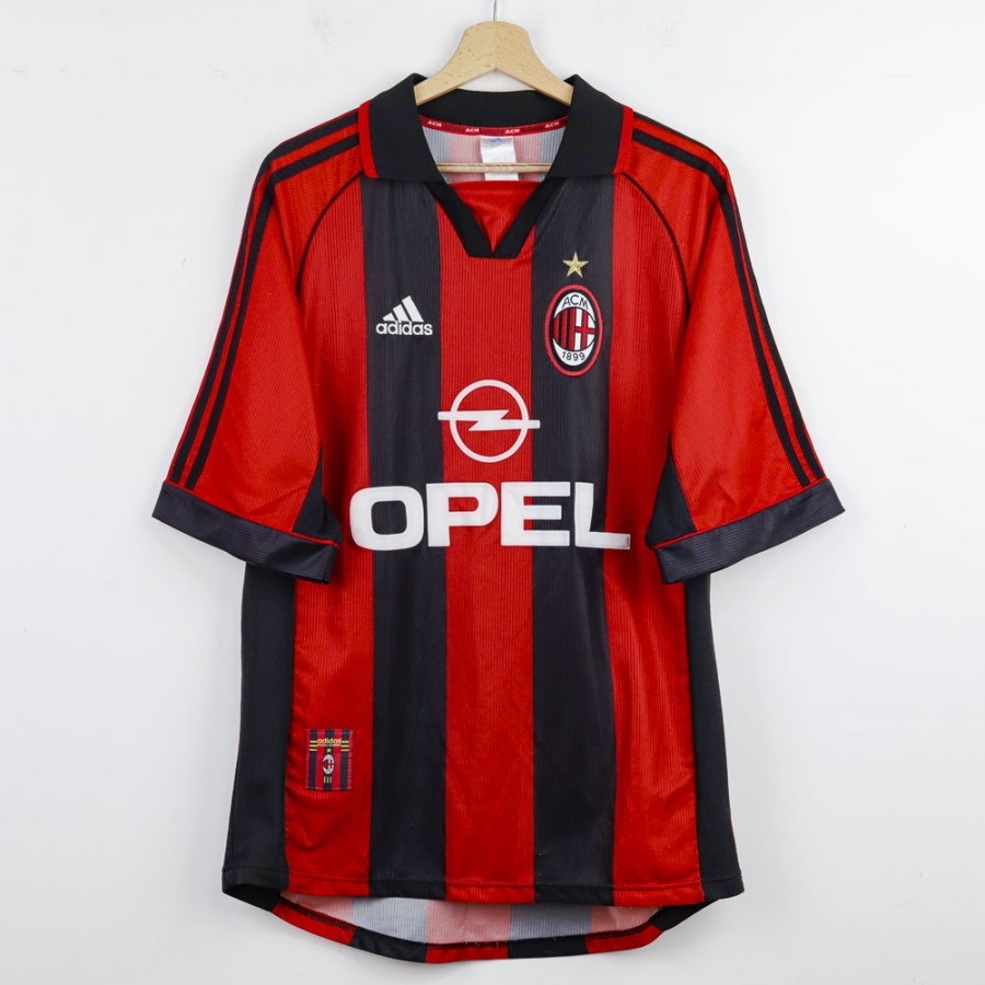 maglia home milan Adidas Maldini n3 1998/1999 by ADIDAS - Home (2)