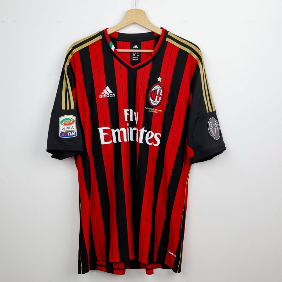 Maglia Home Milan Adidas Montolivo 18 2013/2014 autografata by ADIDAS - Home (2)