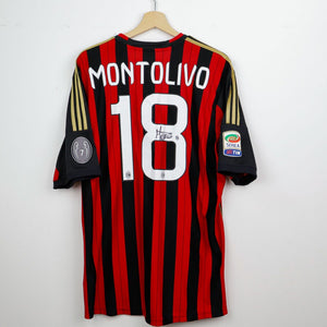 Maglia Home Milan Adidas Montolivo 18 2013/2014 autografata by ADIDAS - Home