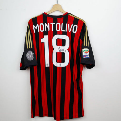 Maglia Home Milan Adidas Montolivo 18 2013/2014 autografata by ADIDAS - Home