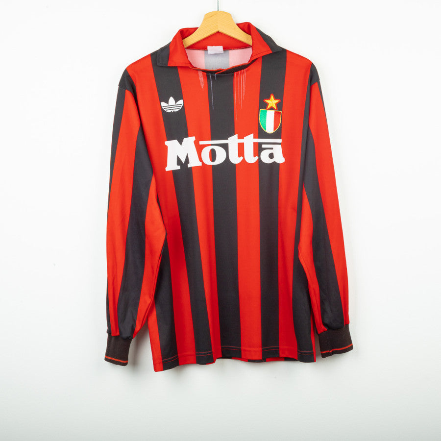 AC Milan Adidas Motta ML 1992/1993 Home Shirt