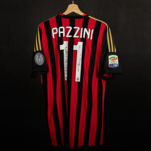 maglia home milan adidas pazzini 11 2013/2014 autografata by ADIDAS - Home