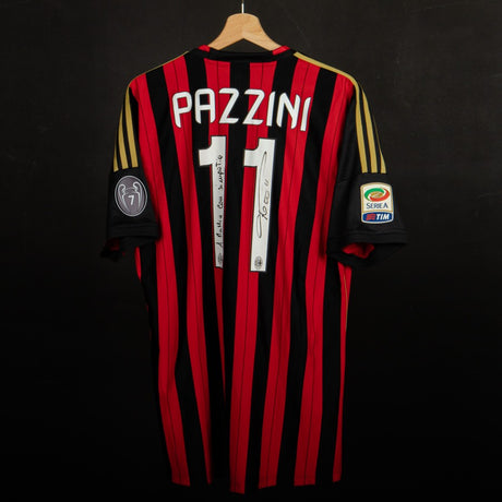 maglia home milan adidas pazzini 11 2013/2014 autografata by ADIDAS - Home