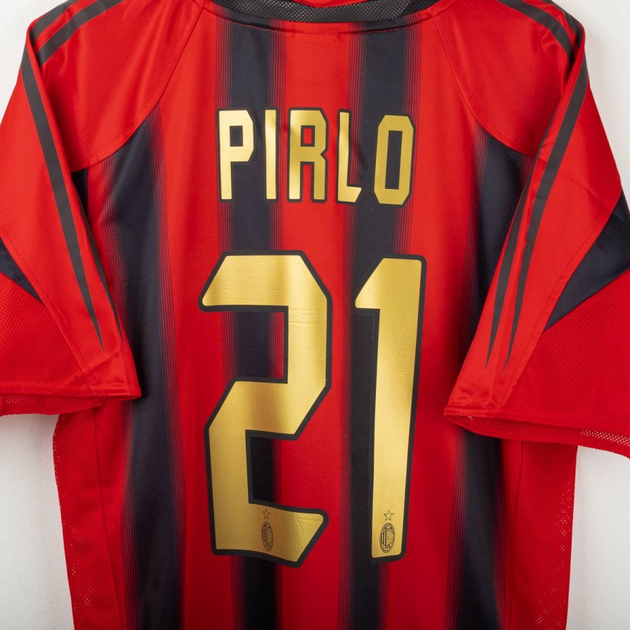 Maglia Home Milan Adidas Pirlo 21 2004/2005 by ADIDAS - Home (5)