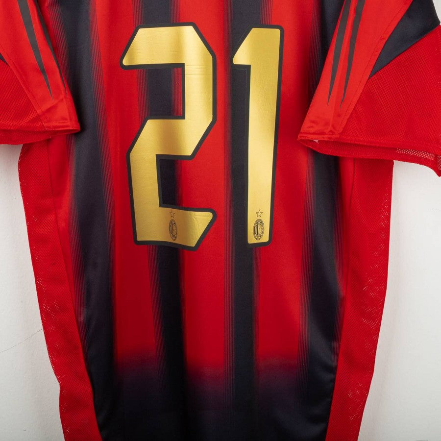 Maglia Home Milan Adidas Pirlo 21 2004/2005 by ADIDAS - Home (6)