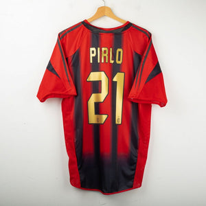 Maglia Home Milan Adidas Pirlo 21 2004/2005 by ADIDAS - Home