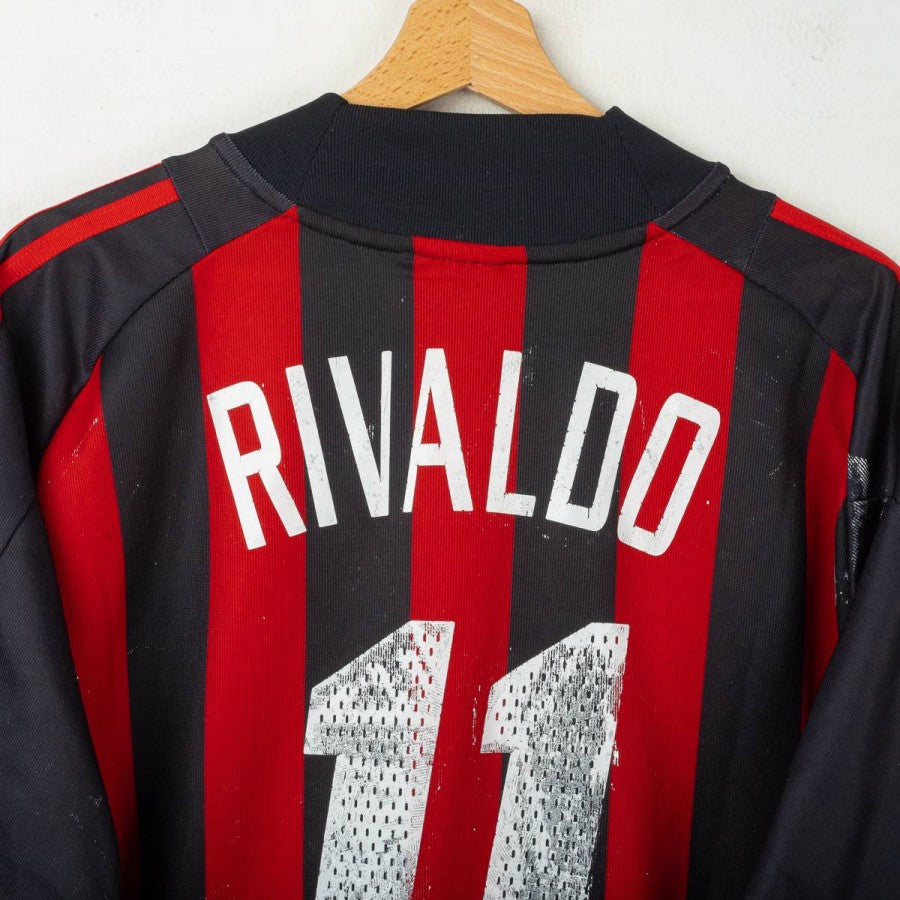 Maglia Home Milan Adidas Rivaldo 11 2002/2003 by ADIDAS - Home (4)