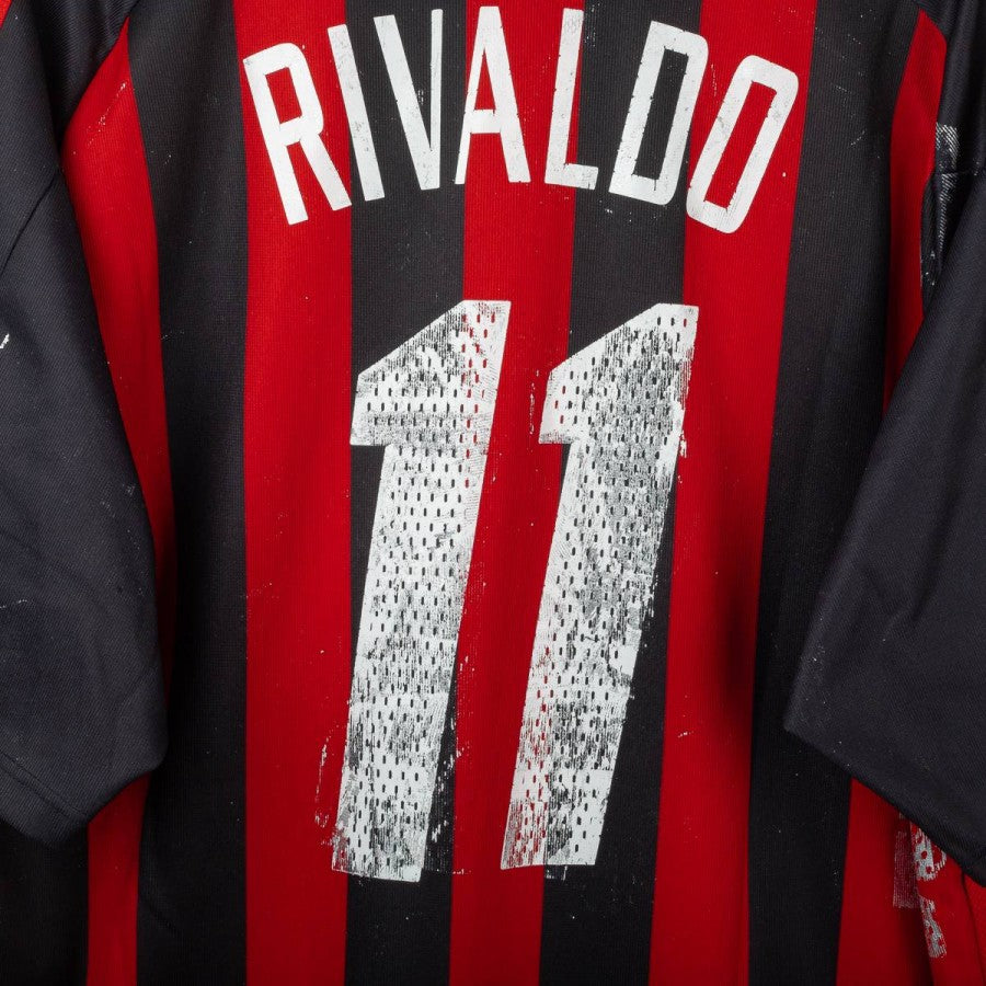 Maglia Home Milan Adidas Rivaldo 11 2002/2003 by ADIDAS - Home (5)