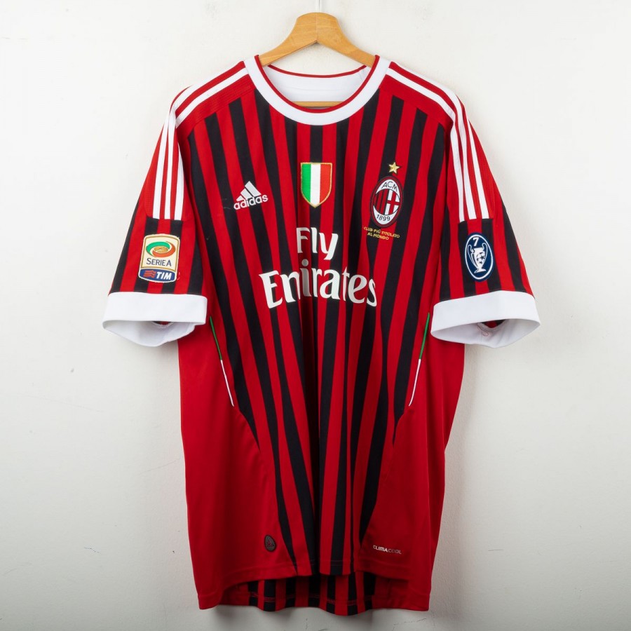 Maglia Home Milan Adidas Robinho 70 2011/2012 by ADIDAS - Home (2)