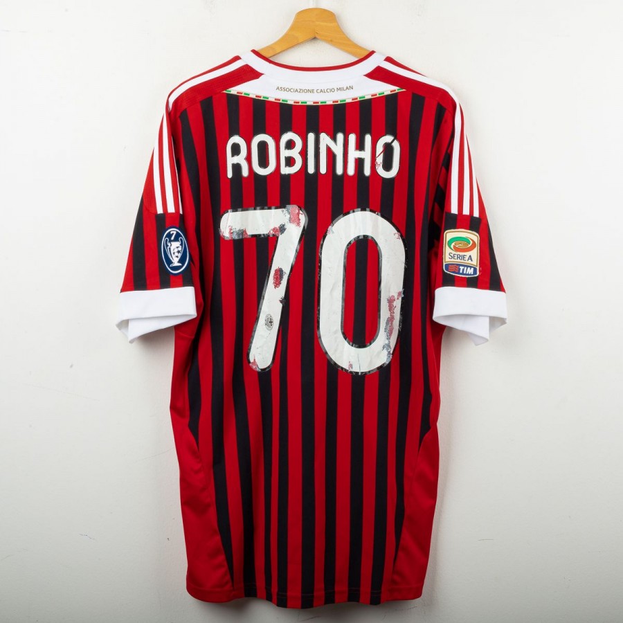 Maglia Home Milan Adidas Robinho 70 2011/2012 by ADIDAS - Home