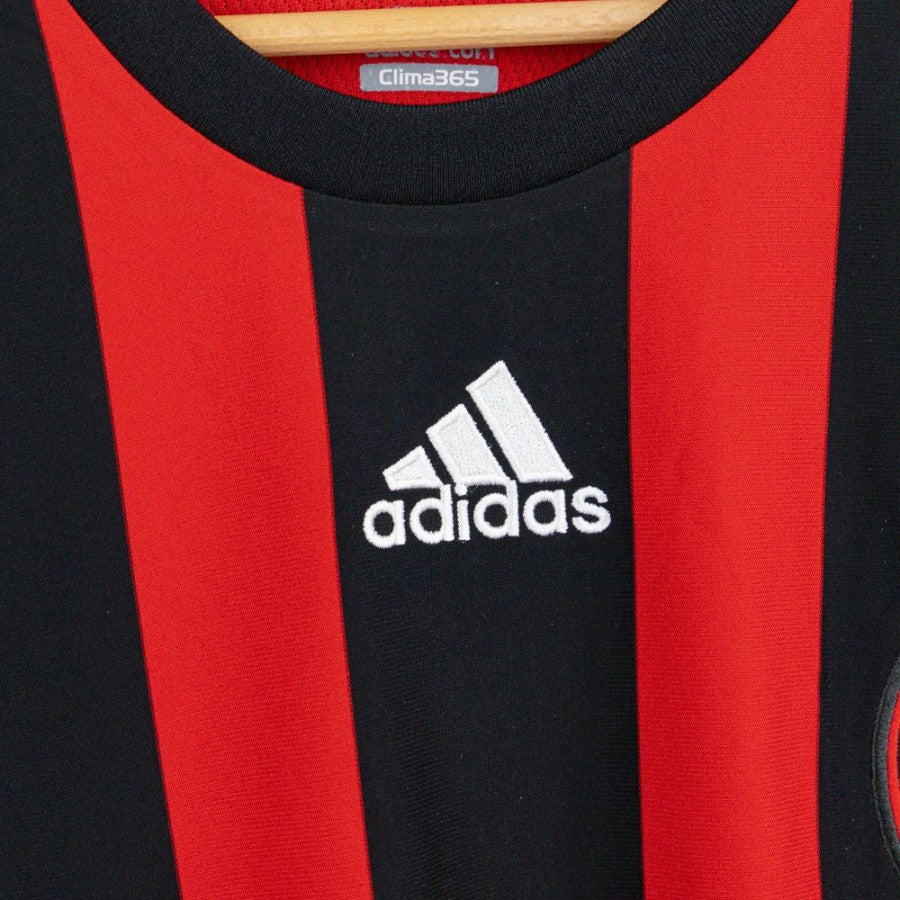 Maglia Home Milan Adidas ronaldinho 80 2008/2009  by ADIDAS - Sponsor 80/90 (10)