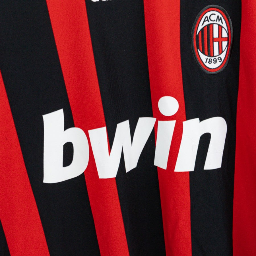 Maglia Home Milan Adidas ronaldinho 80 2008/2009  by ADIDAS - Sponsor 80/90 (11)
