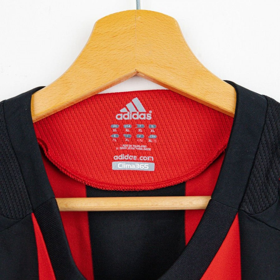 Maglia Home Milan Adidas ronaldinho 80 2008/2009  by ADIDAS - Sponsor 80/90 (12)