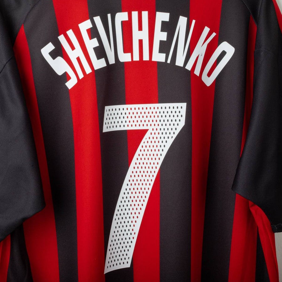 2002/2003 AC Milan Adidas Home Shirt Shevchenko 7
