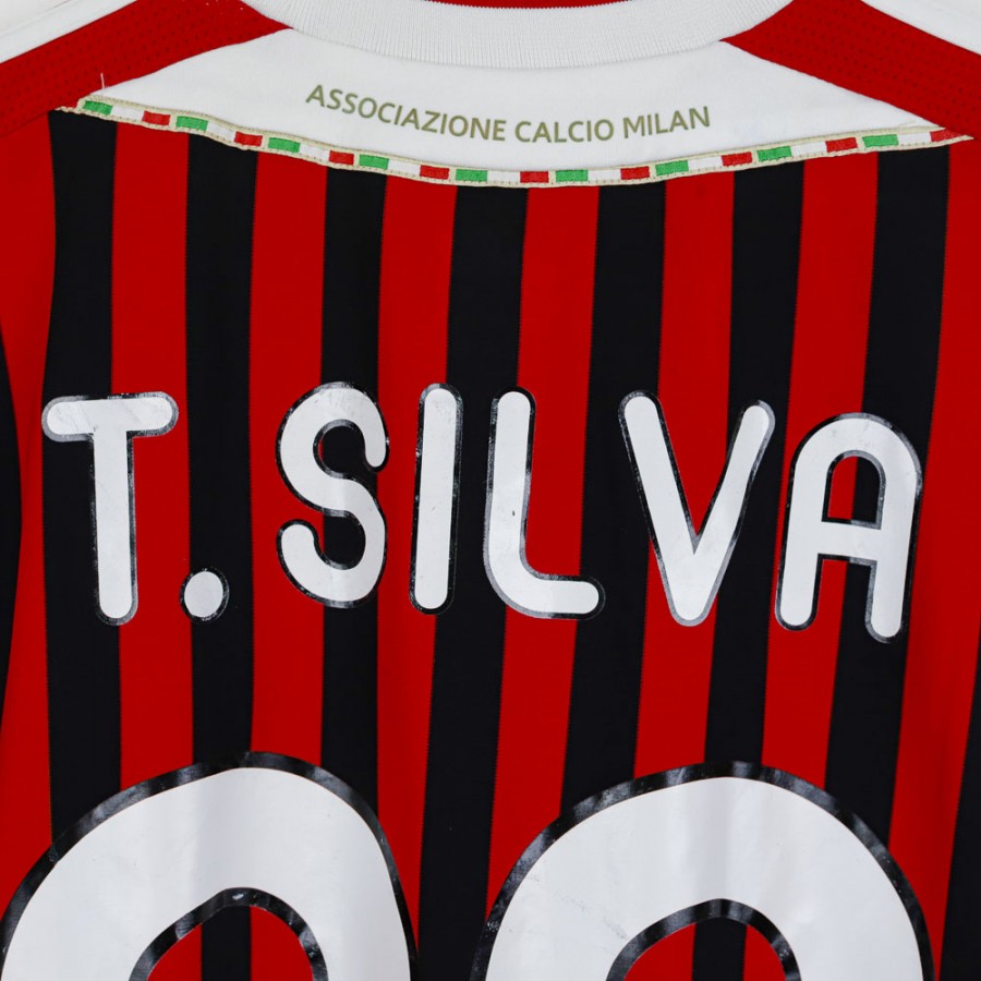 Maglia Home Milan Adidas T. Silva n33 2011/2012 by ADIDAS - Home (4)