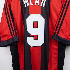 maglia home milan adidas Weah 9 1998/1999 by ADIDAS - Home (5)
