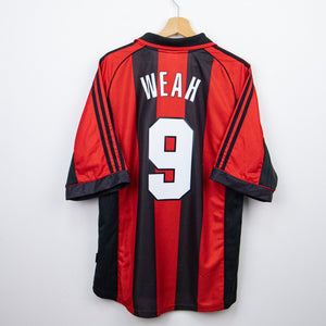 maglia home milan adidas Weah 9 1998/1999 by ADIDAS - Home