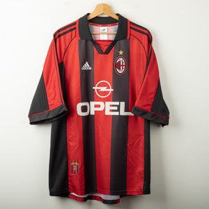 maglia home milan Adidas Weah 9 1998/1999 by ADIDAS - Home (2)