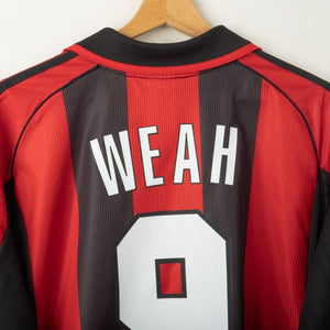 maglia home milan Adidas Weah 9 1998/1999 by ADIDAS - Home (4)