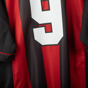maglia home milan Adidas Weah 9 1998/1999 by ADIDAS - Home (6)