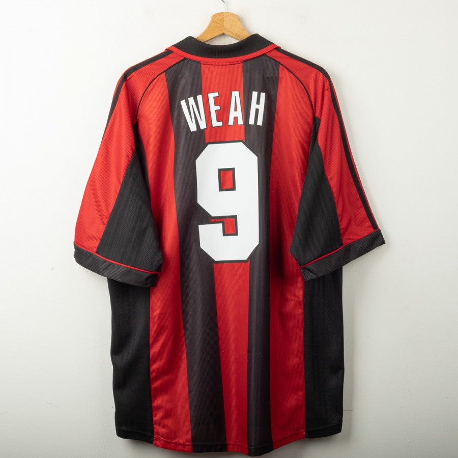 maglia home milan Adidas Weah 9 1998/1999 by ADIDAS - Home