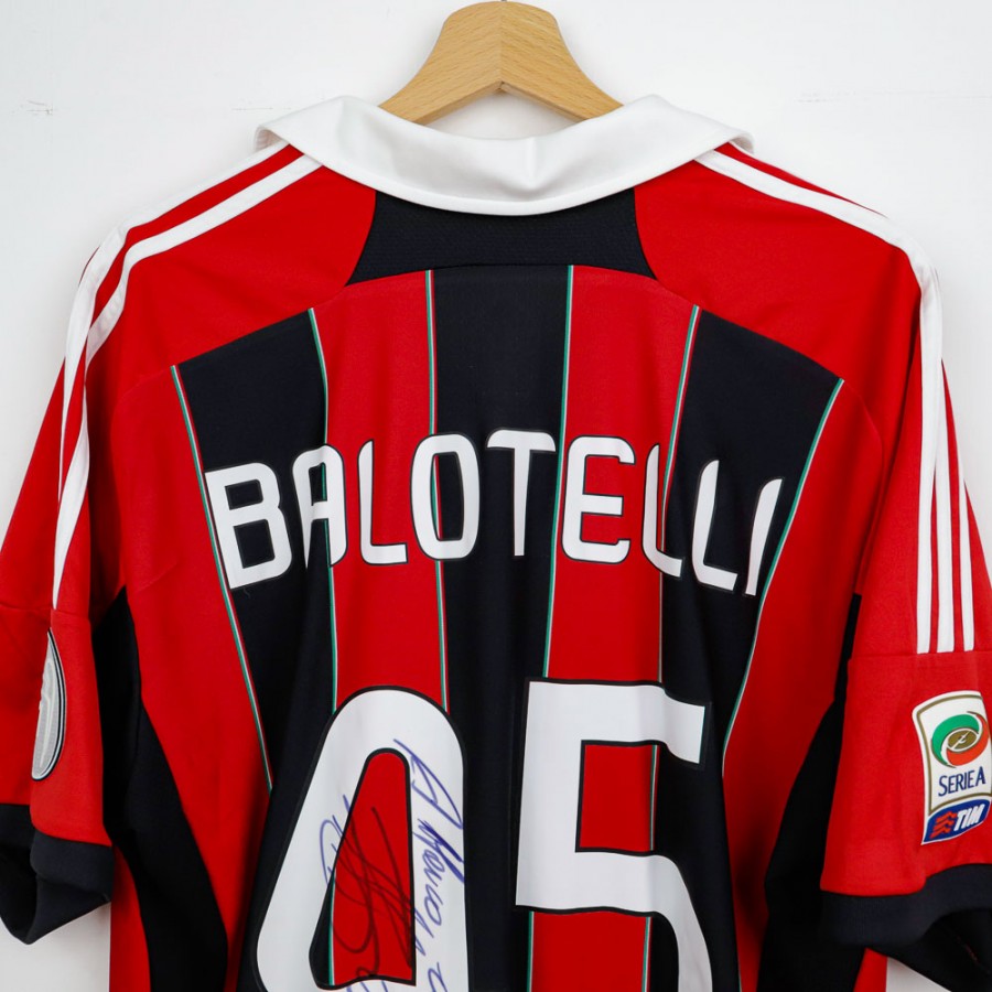 maglia home milan balotelli 45 2012/2013 autografata by ADIDAS - Home (6)