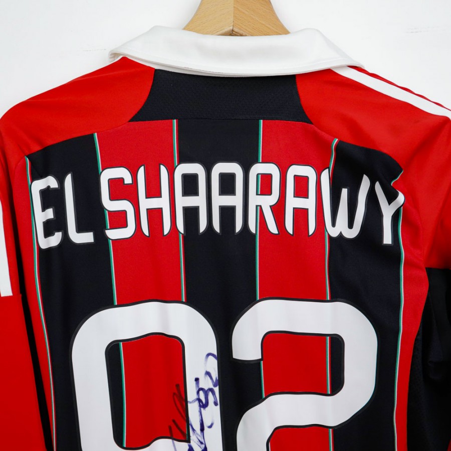 maglia home milan el shaarawy 92 ml 2012/2013 autografata by ADIDAS - Home (4)