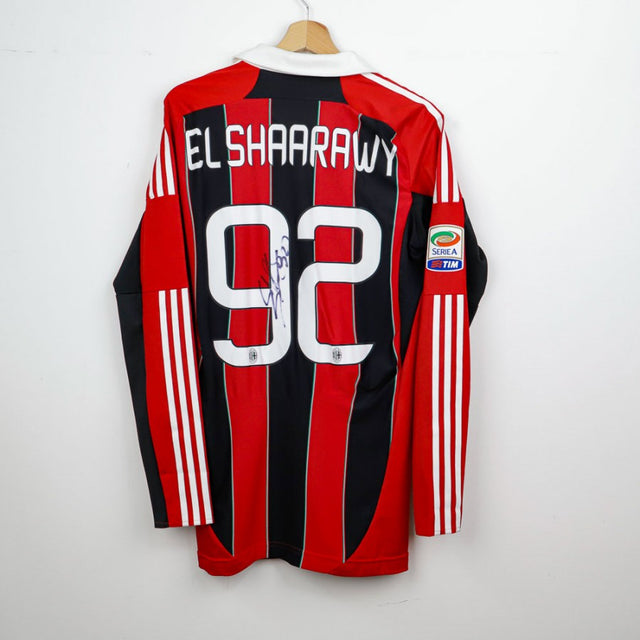 maglia home milan el shaarawy 92 ml 2012/2013 autografata by ADIDAS - Home