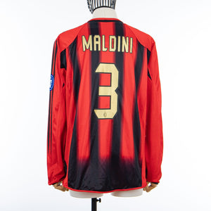 maglia home milan maldini 3 ml 2004/2005 by ADIDAS - Home