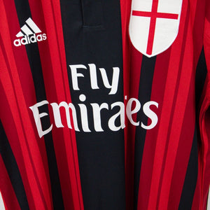 Maglia home milan menez 7 autografata 2015/2016 by ADIDAS - Home (10)