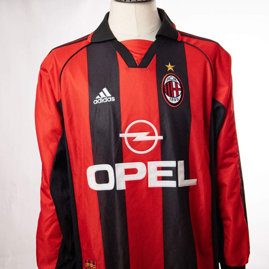 AC Milan 1998/1999 Home Shirt Maldini 3