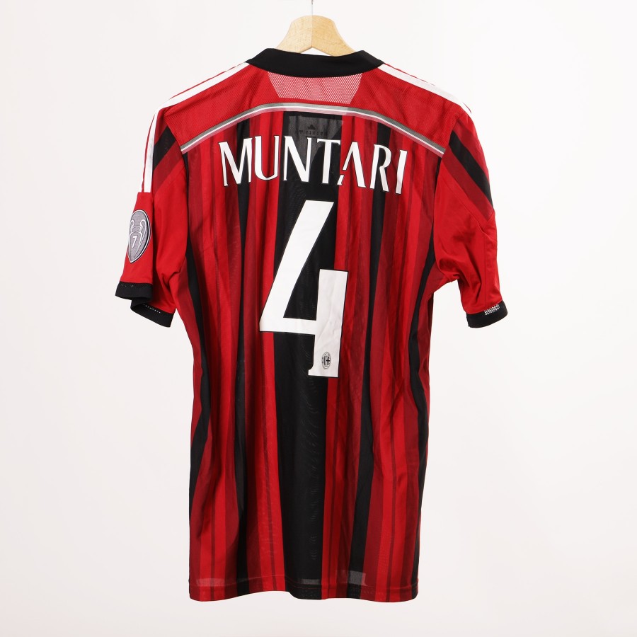 Maglia home Milan Muntari 4 2015/2016 by ADIDAS - Home