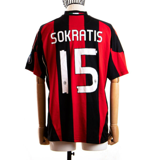 maglia home milan sokratis 2010/2011 by ADIDAS - Home